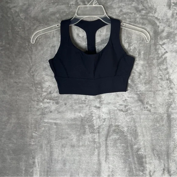 Women's Black Sports Bra - Picture 2 of 6